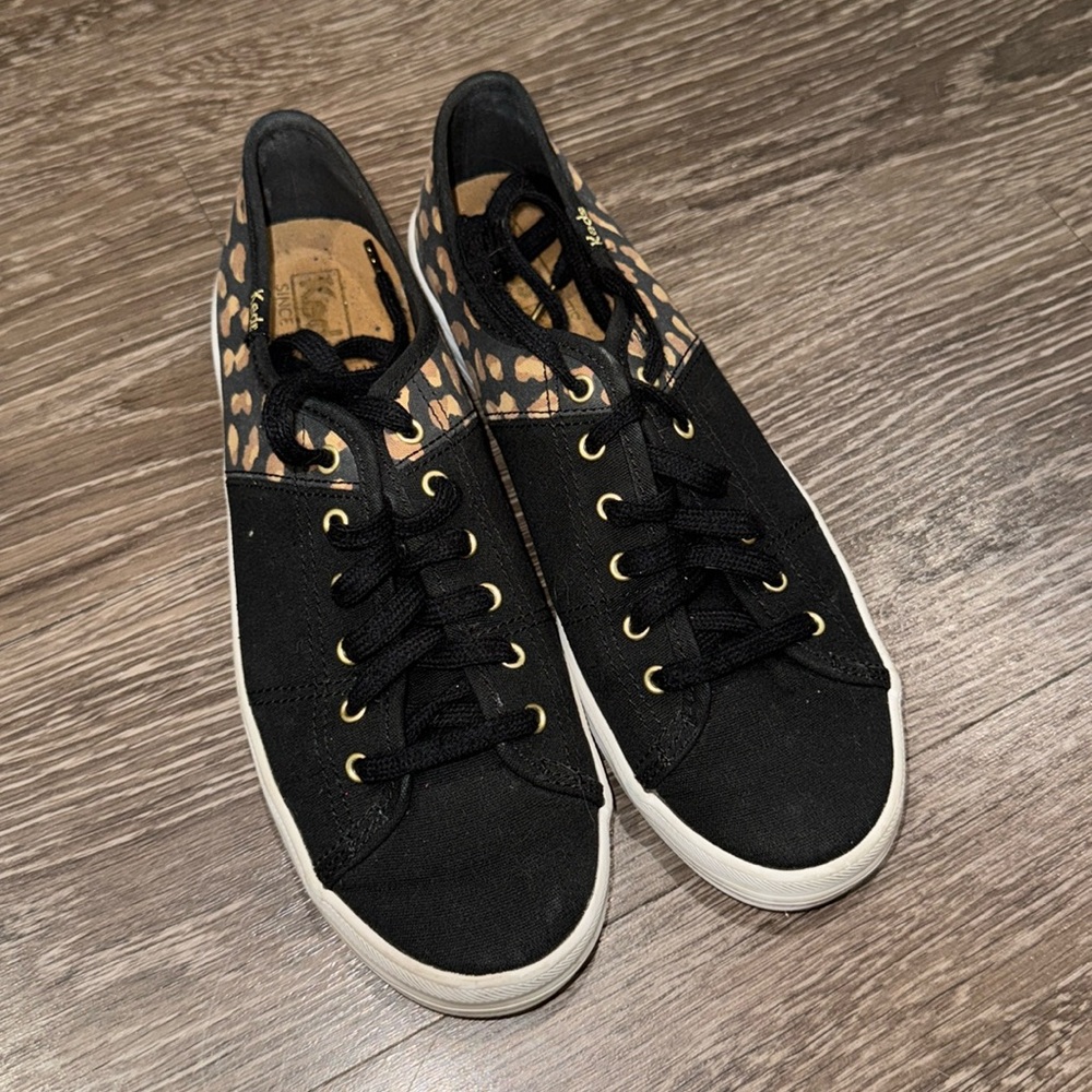 Keds Dream Foam Leopard Sneakers